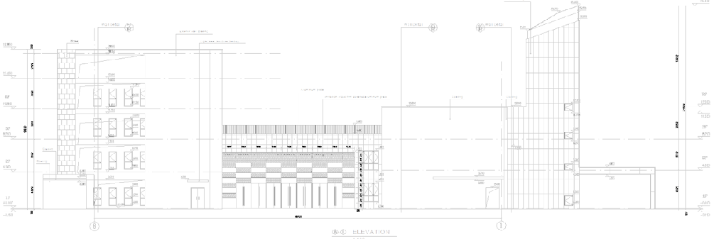 Section and elevation