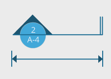 Symbol annotation of elevation and indexes