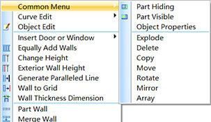 Folding menu